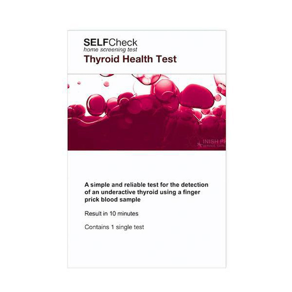 Selfcheck Thyroid Health Test 1 Test- Lillys Pharmacy and Health Store