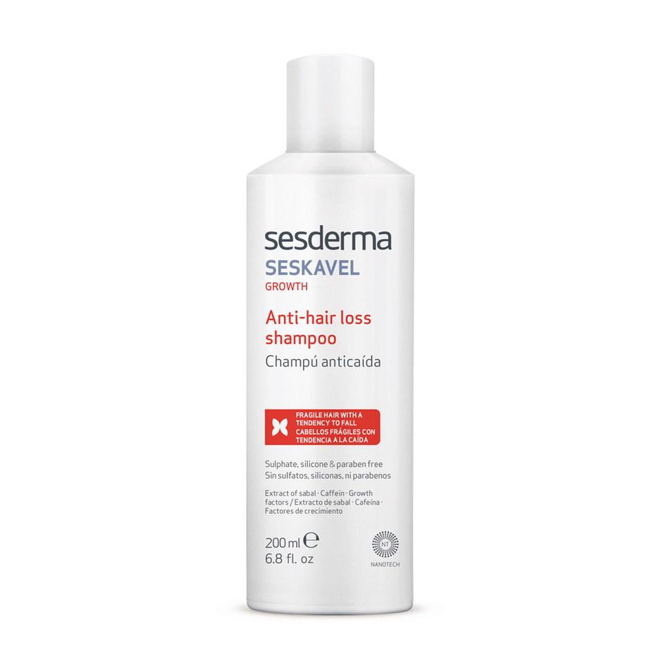 Sesderma Seskavel Growth Anti-Hair Loss Shampoo 200ml- Lillys Pharmacy and Health Store