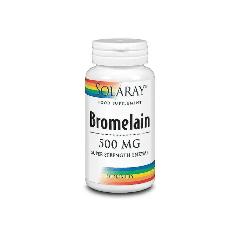 Solaray Bromelain 500mg 60Caps- Lillys Pharmacy and Health Store