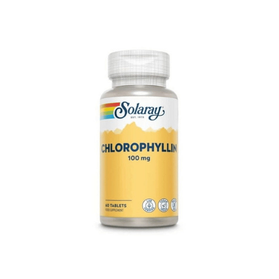 Solaray Chlorophylline 100mg 60Tabs- Lillys Pharmacy and Health Store