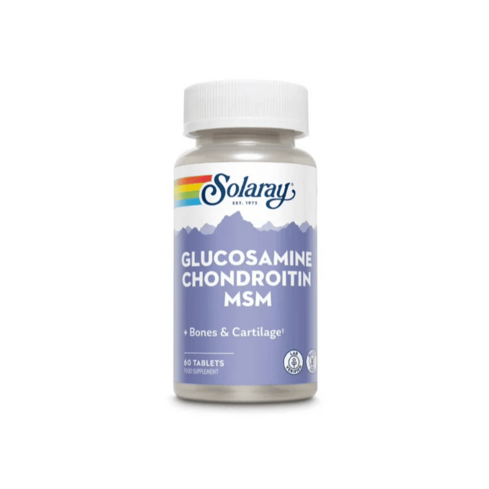 Solaray Glucosamine Chondroitin & MSM 60Tabs- Lillys Pharmacy and Health Store