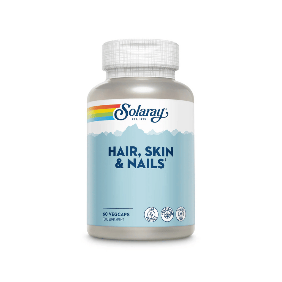 Solaray Hair Skin & Nails 60Caps- Lillys Pharmacy and Health Store
