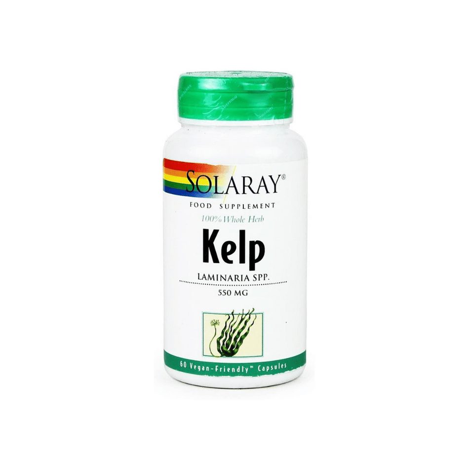 Solaray Kelp 500mg 60Caps- Lillys Pharmacy and Health Store