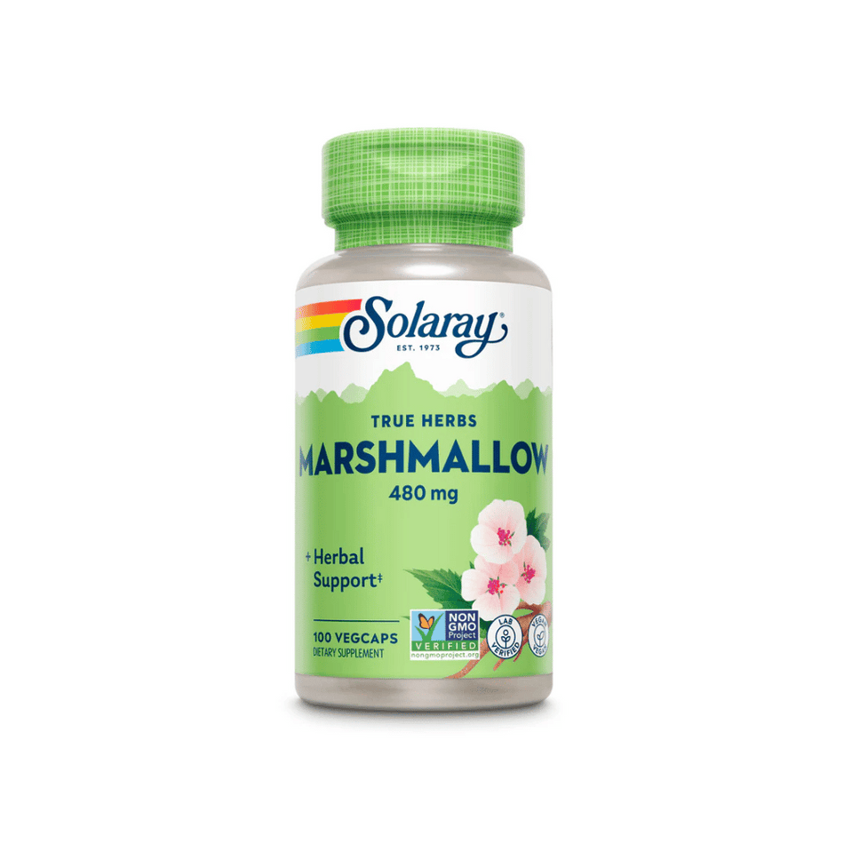 Solaray Marshmallow Root 480g 100Caps- Lillys Pharmacy and Health Store