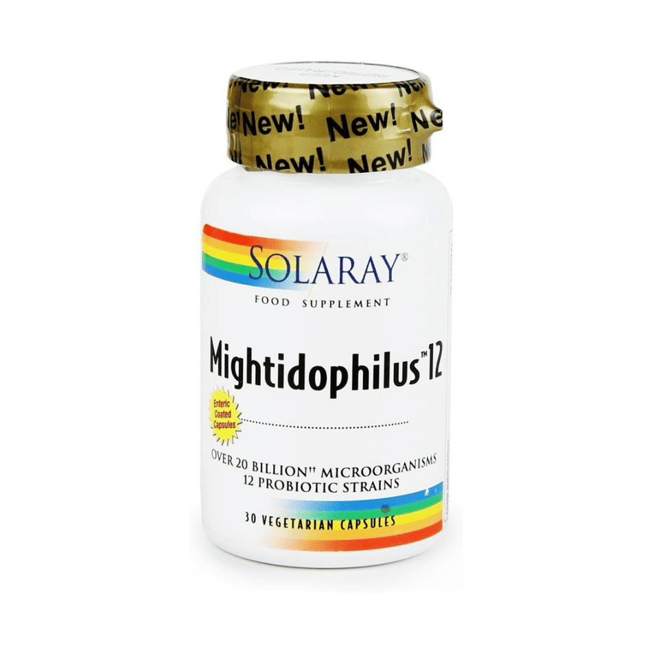 Solaray Mightidophilus 12 - 10bil 30Caps- Lillys Pharmacy and Health Store