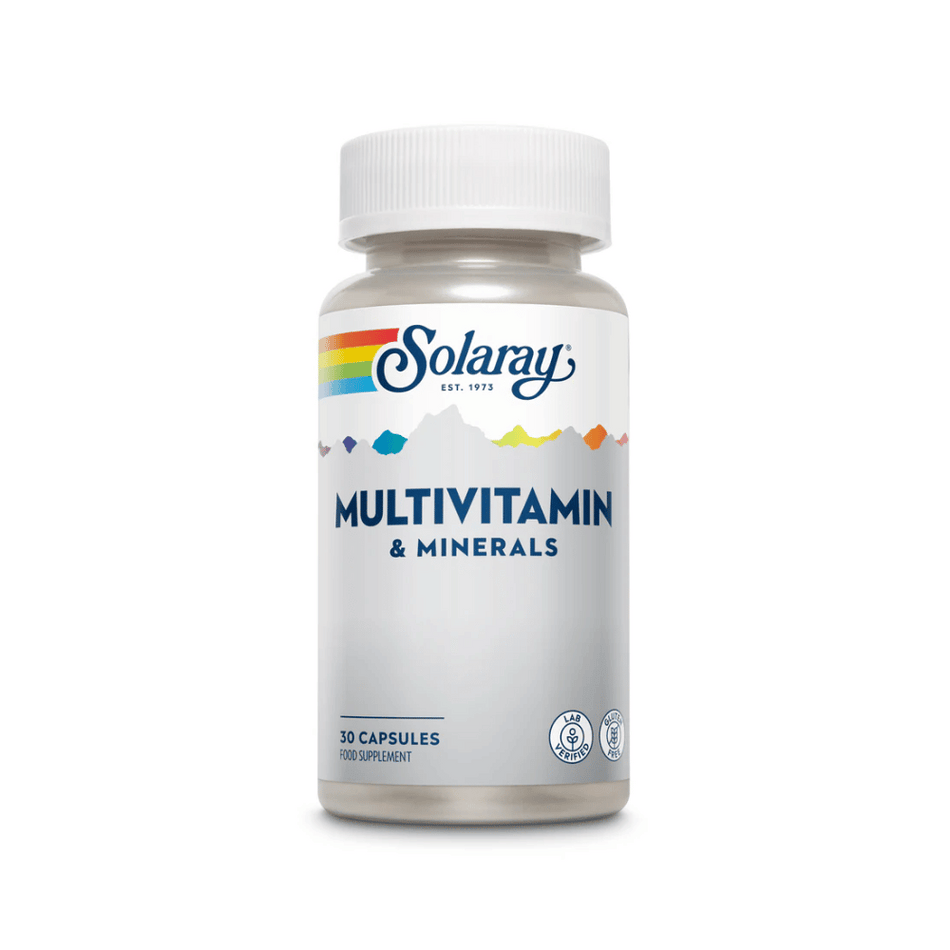 Solaray Multivitamin & Minerals 30Caps- Lillys Pharmacy and Health Store
