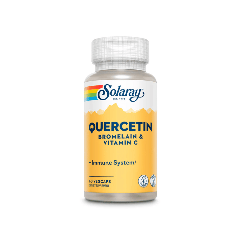 Solaray Quercetin Bromelain + Vit C 60Caps- Lillys Pharmacy and Health Store