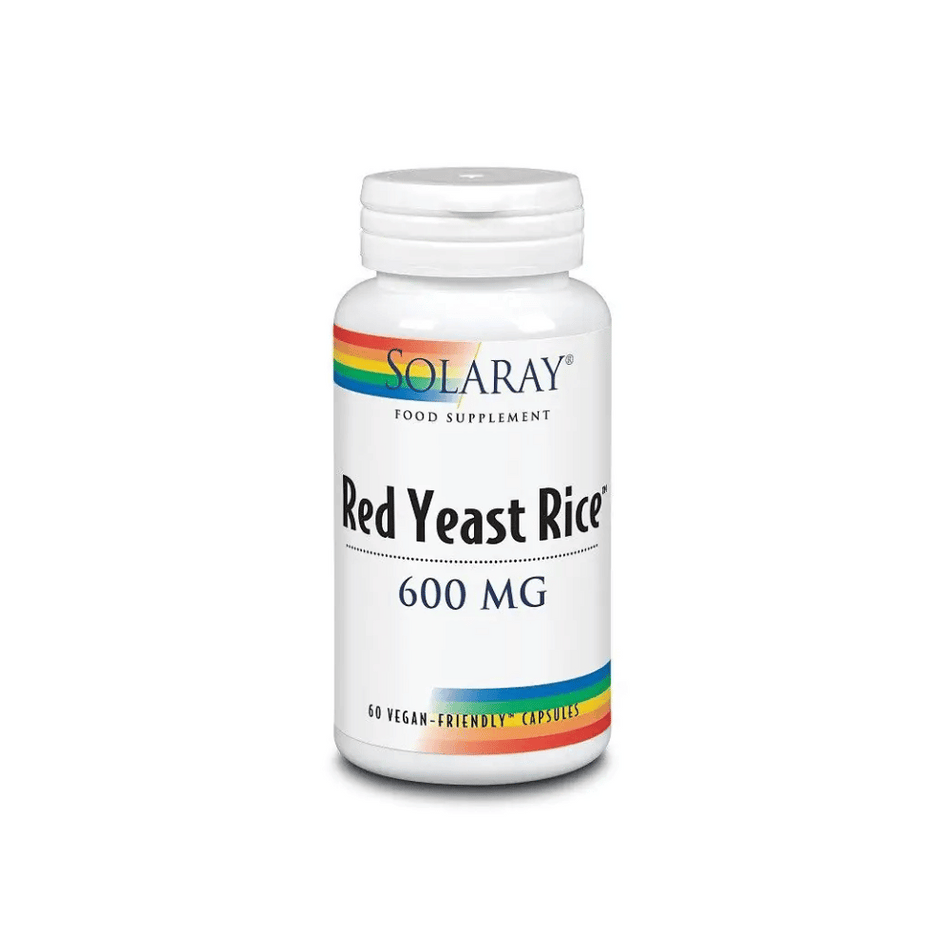 Solaray Red Yeast Rice 600mg 60Caps- Lillys Pharmacy and Health Store
