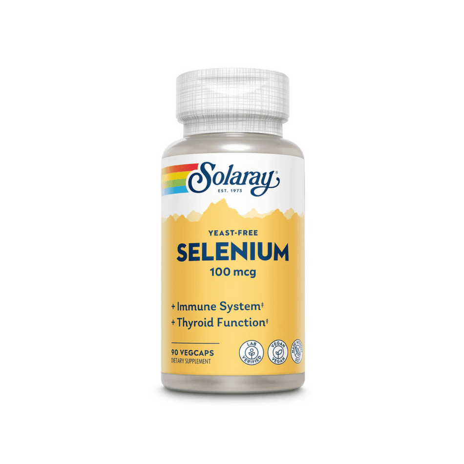 Solaray Selenium 100mcg 90Tabs- Lillys Pharmacy and Health Store