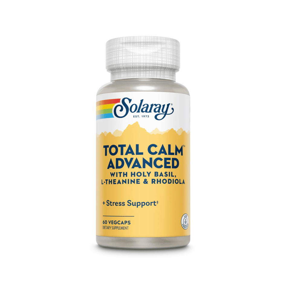 Solaray Total Calm Advanced 60Caps- Lillys Pharmacy and Health Store