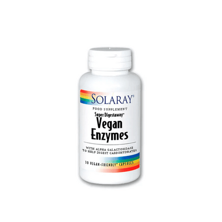 Solaray Vegan Enzymes 30Caps- Lillys Pharmacy and Health Store