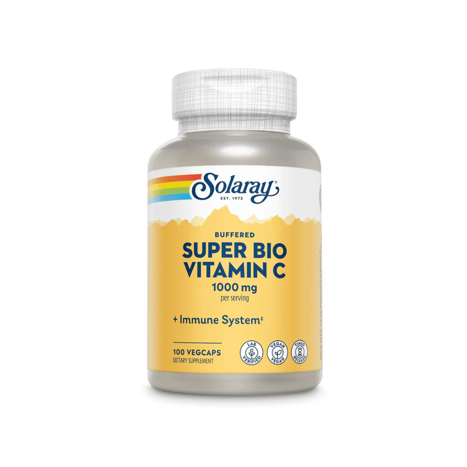Solaray Vitamin C 1000 mg 100Caps- Lillys Pharmacy and Health Store