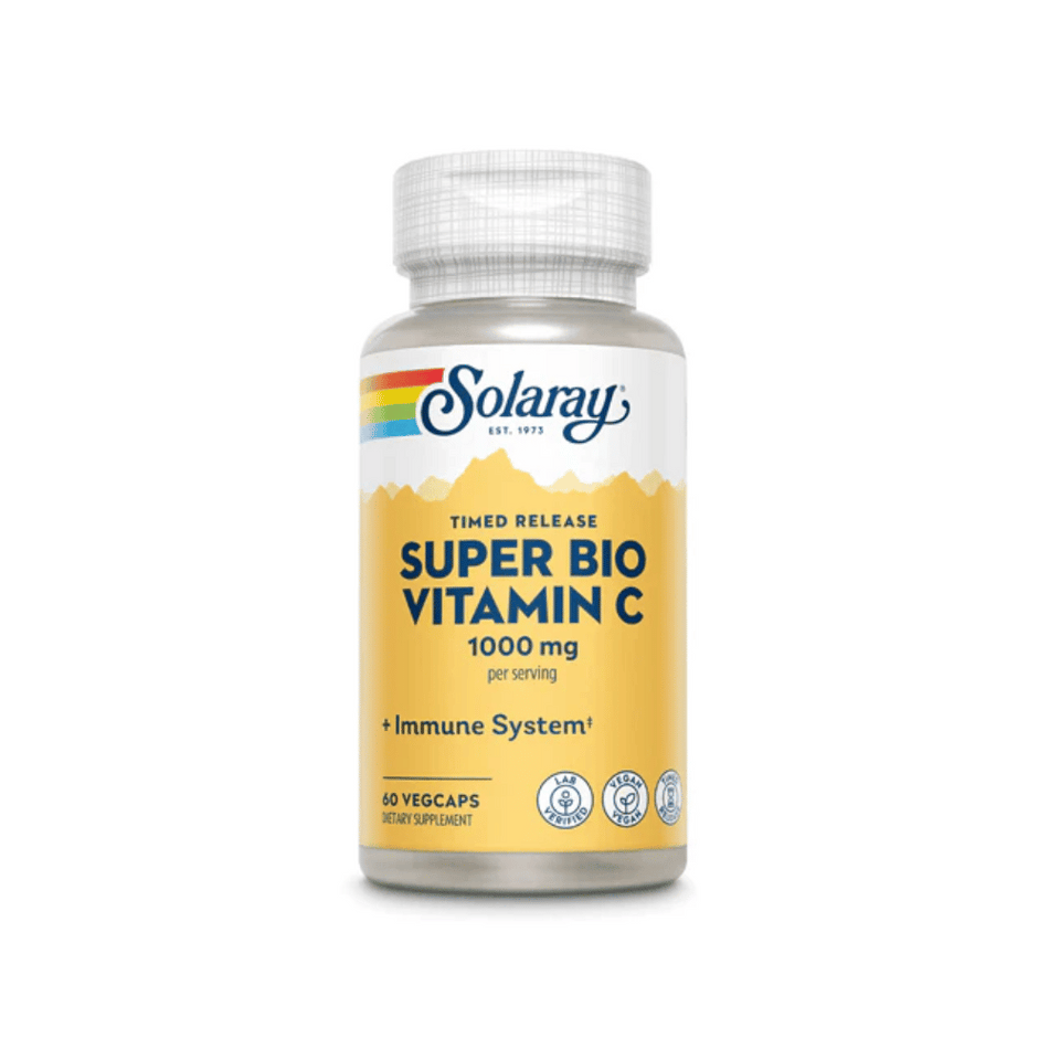 Solaray Vitamin C TSTR 1,000mg 60Caps- Lillys Pharmacy and Health Store