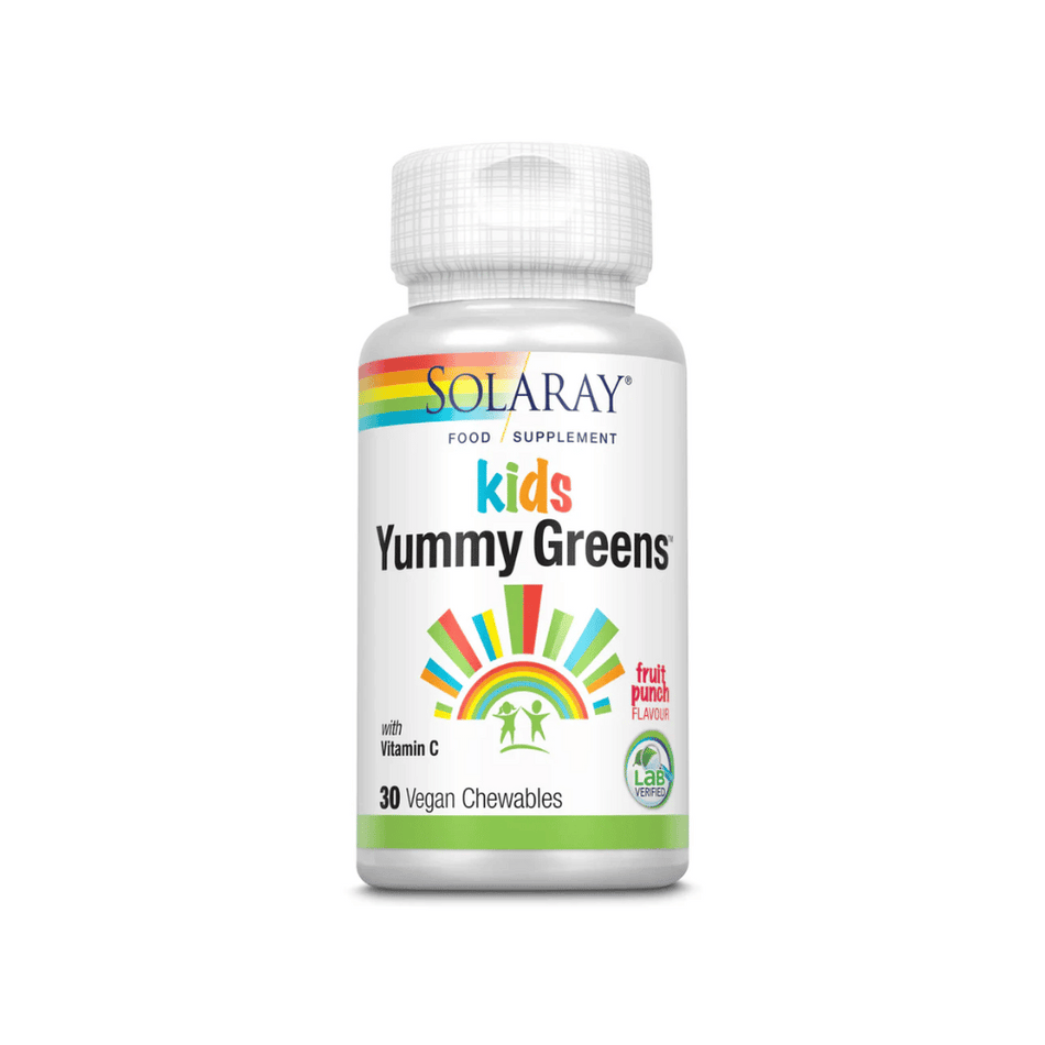 Solaray Yummy Greens 30Caps- Lillys Pharmacy and Health Store