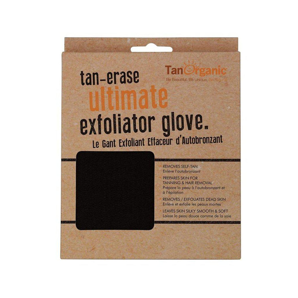 Tan Organic Tan Erase Exfoliation Glove