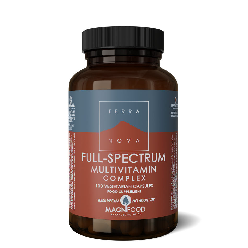 Terra Nova Full Spectrum Multivitamin Complex Veg Caps 100caps- Lillys Pharmacy and Health Store