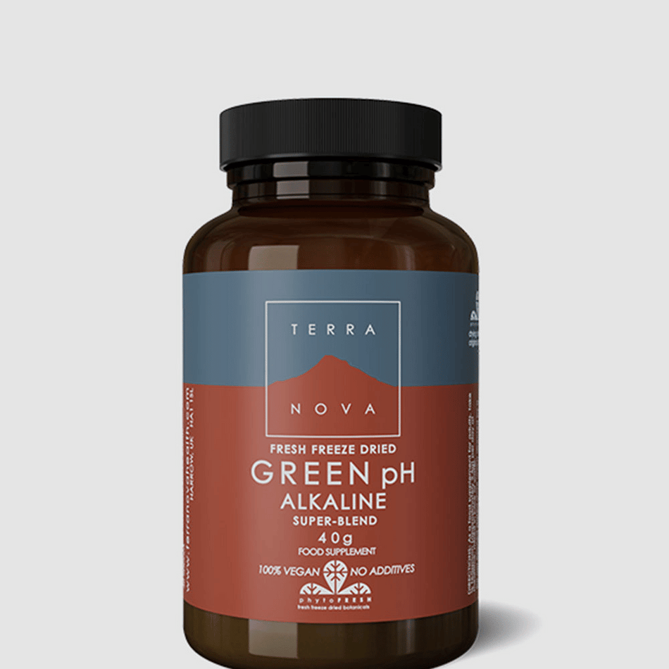 Terra Nova Green Ph Alkaline Super Blend 40g- Lillys Pharmacy and Health Store