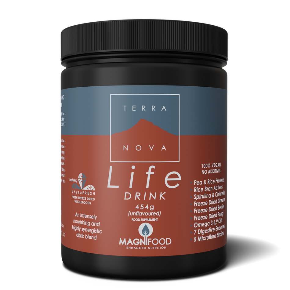 Terra Nova Life Drink Unflavoured 454g- Lillys Pharmacy and Health Store