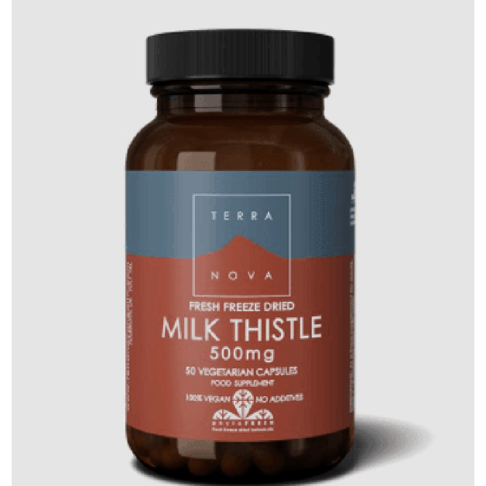 Terra Nova Milk Thistle 500mg Capsules