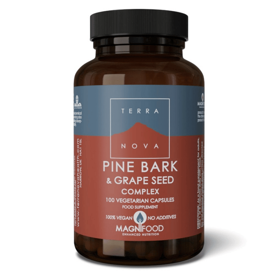 Terra Nova Pine Bark Grape Seed Complex 100caps- Lillys Pharmacy and Health Store