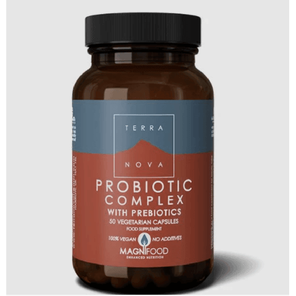 Terra Nova Probiotic Complex With Prebiotics Capsules