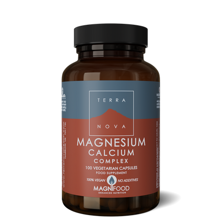 Terra Nova Magnesium Calcium 2 1 Complex Veg Caps 100caps- Lillys Pharmacy and Health Store
