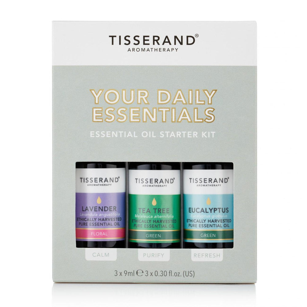 Tisserand Aromatherapy Your Daily Essential Kit 3 x 9ml- Lillys Pharmacy and Health Store