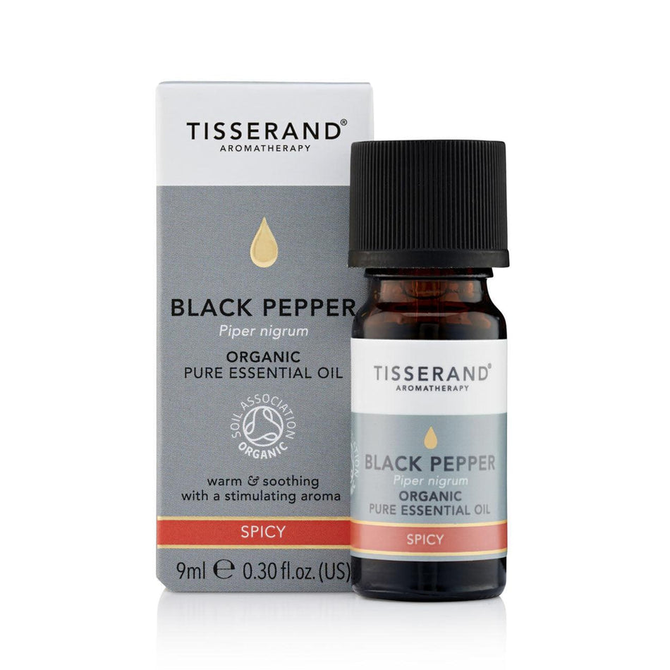 Tisserand Black Pepper Oil - Organic 9ml- Lillys Pharmacy and Health Store