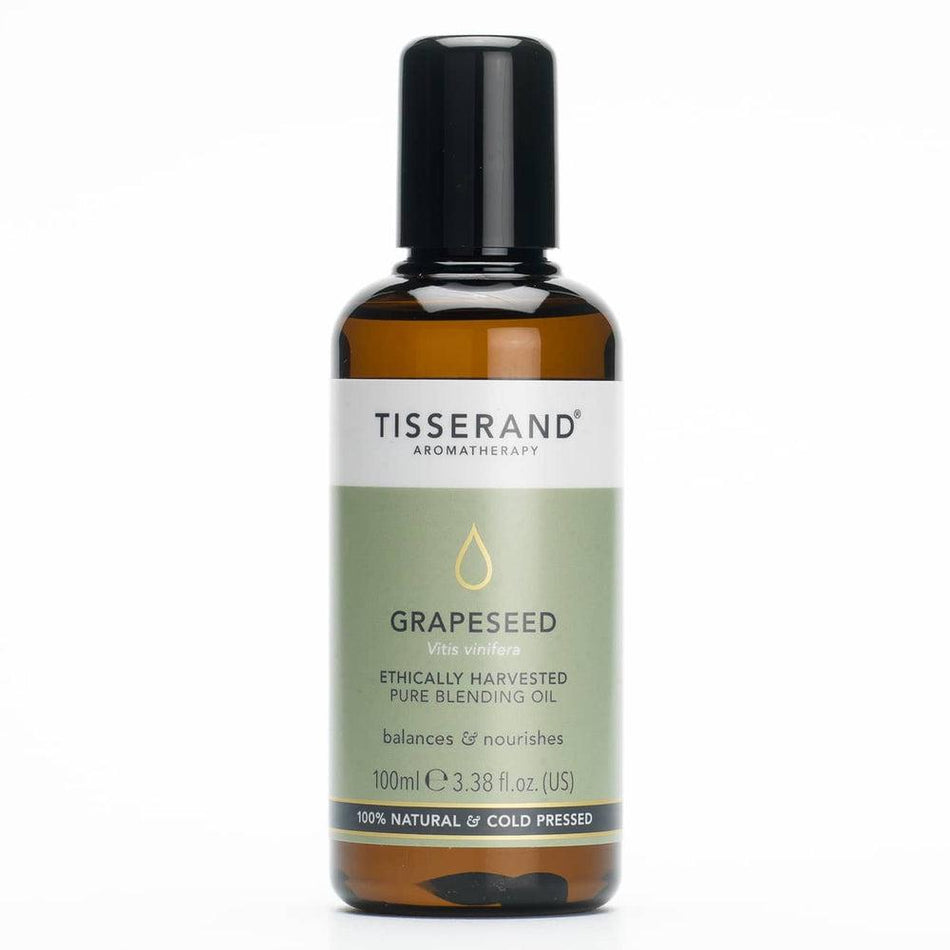 Tisserand Ethically Harvested Grapeseed Oil 100ml- Lillys Pharmacy and Health Store
