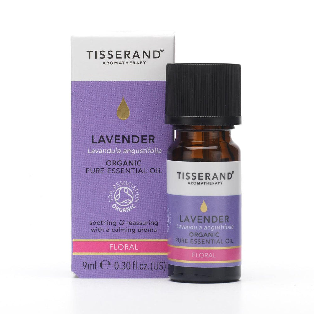 Tisserand Lavender Organic Pure Essential Oil 9ml- Lillys Pharmacy and Health Store