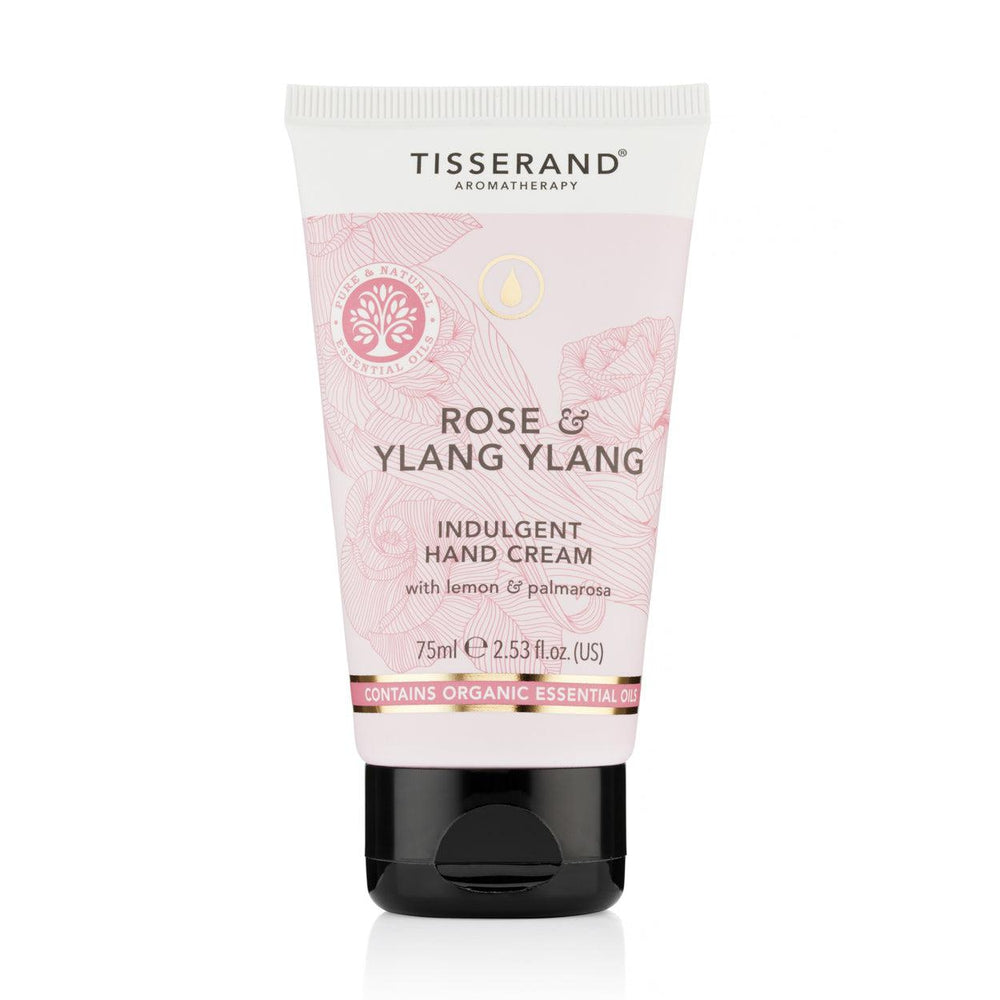 Tisserand Rose & Ylang Ylang Hand Cream 75ml- Lillys Pharmacy and Health Store