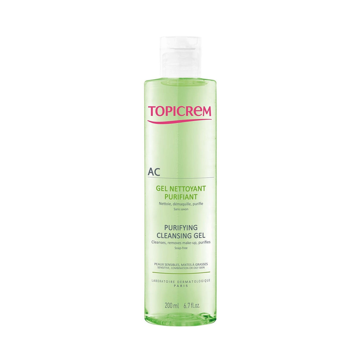 Topicrem AC Purifying Cleansing Gel 200ml | Goods Department Store