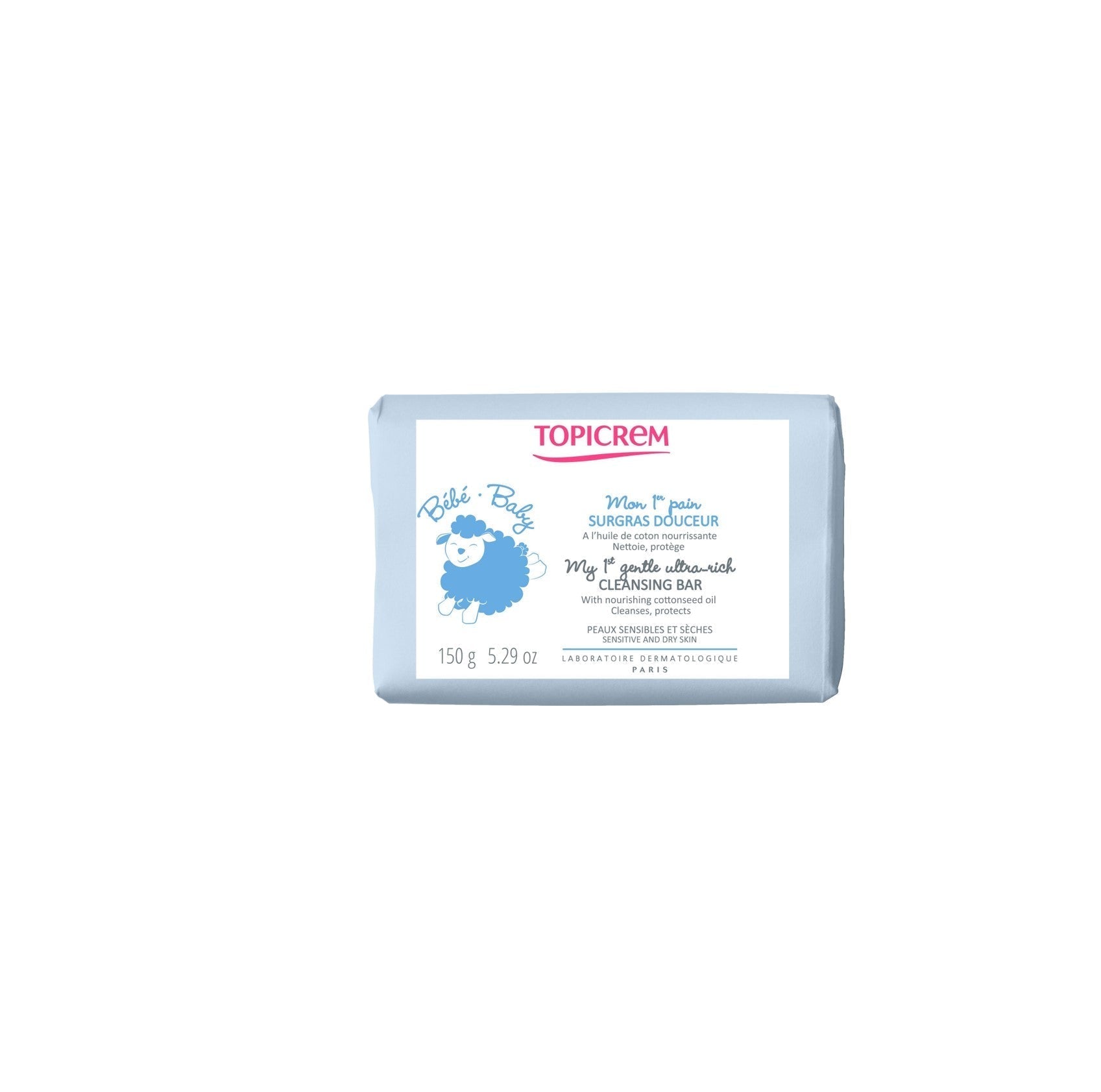 Topicrem Baby My 1stGentle Ultra-Rich Cleansing Bar 150g | Goods Department Store