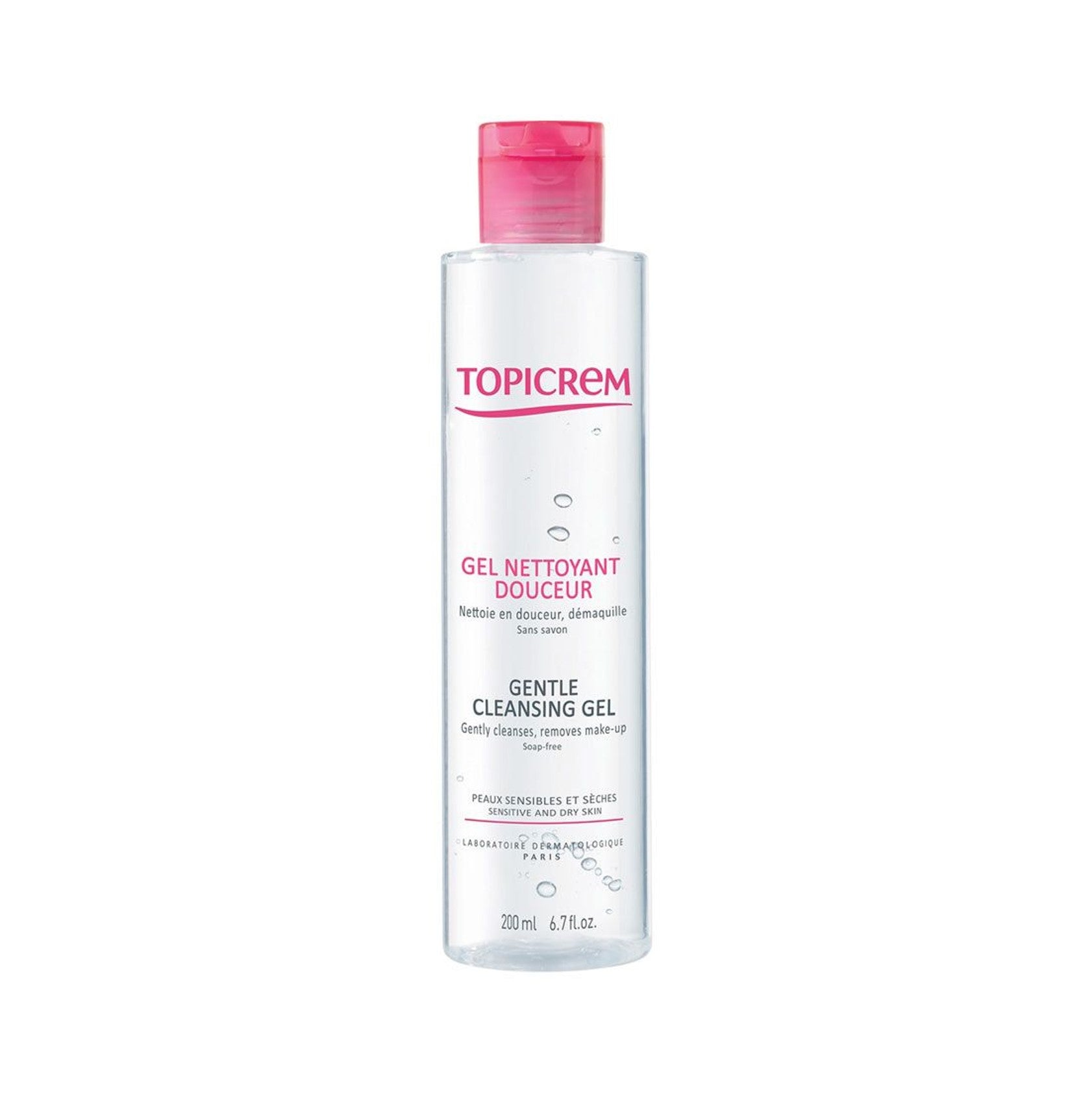 Topicrem Gentle Cleansing Gel 200ml- Lillys Pharmacy and Health Store