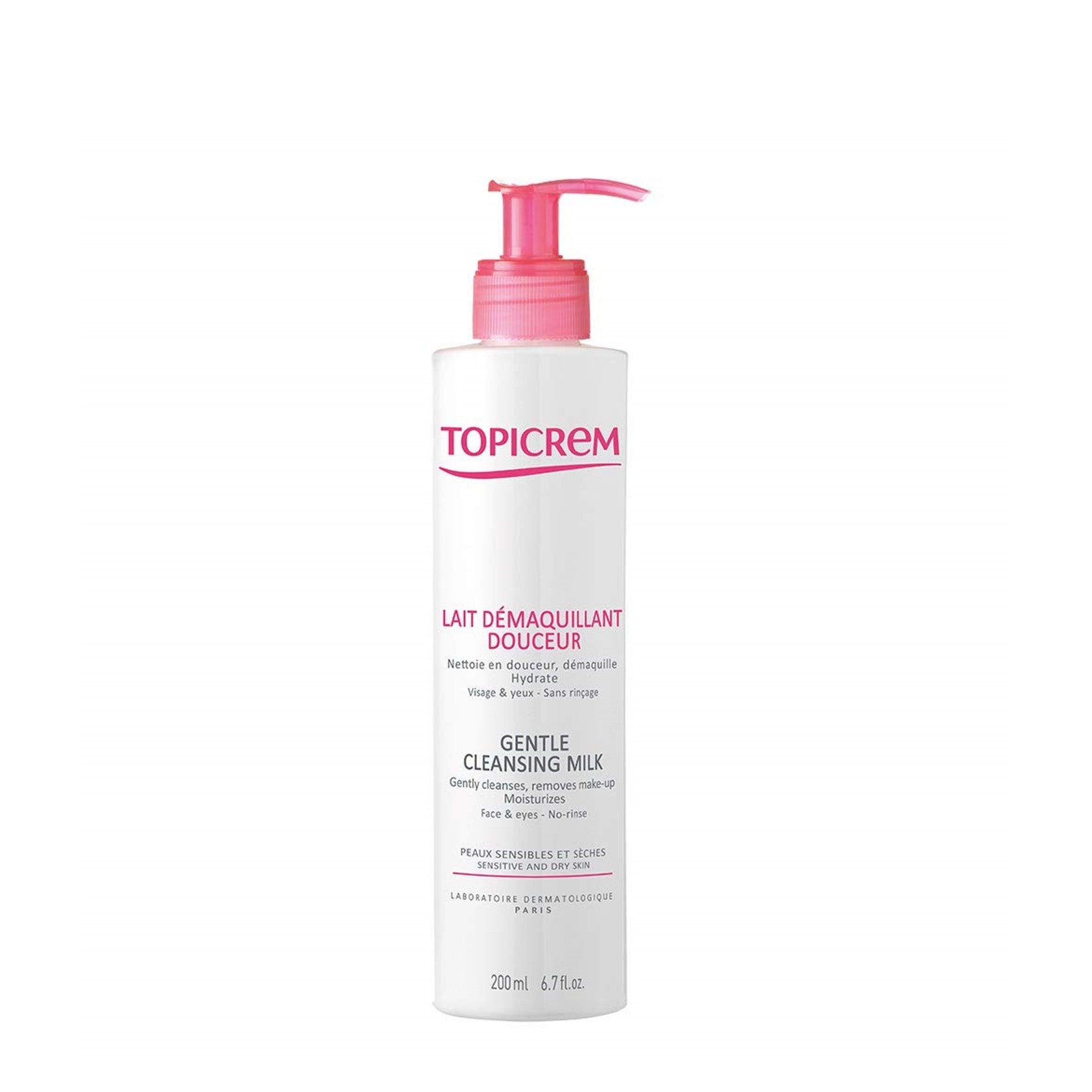 Topicrem Gentle Cleansing Milk 200ml- Lillys Pharmacy and Health Store