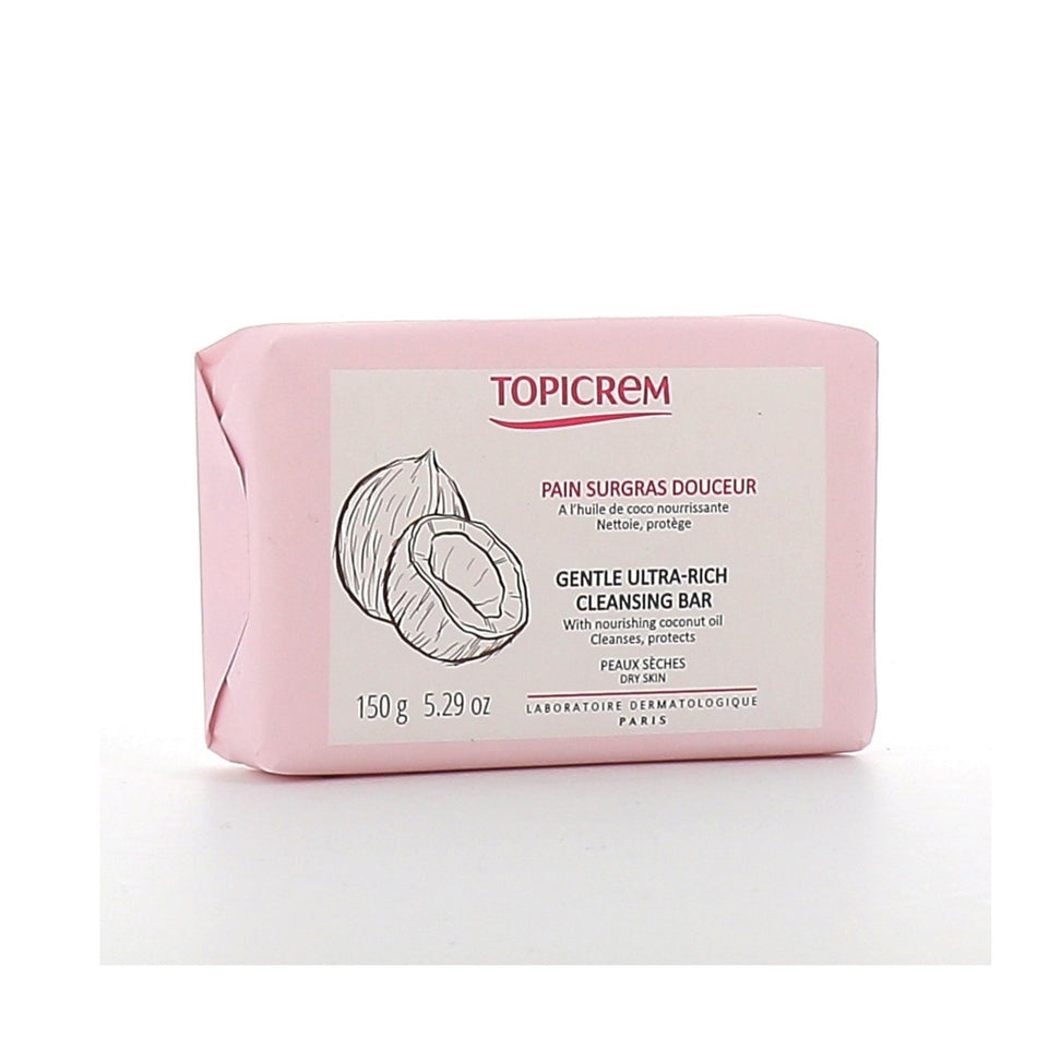 Topicrem Gentle Ultra-Rich Cleansing Bar 150g- Lillys Pharmacy and Health Store