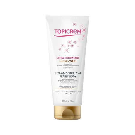 Topicrem Ultra-Moisturizing Pearly Body 200ml- Lillys Pharmacy and Health Store