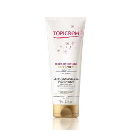 Topicrem Ultra-Moisturizing Pearly Body 75ml- Lillys Pharmacy and Health Store