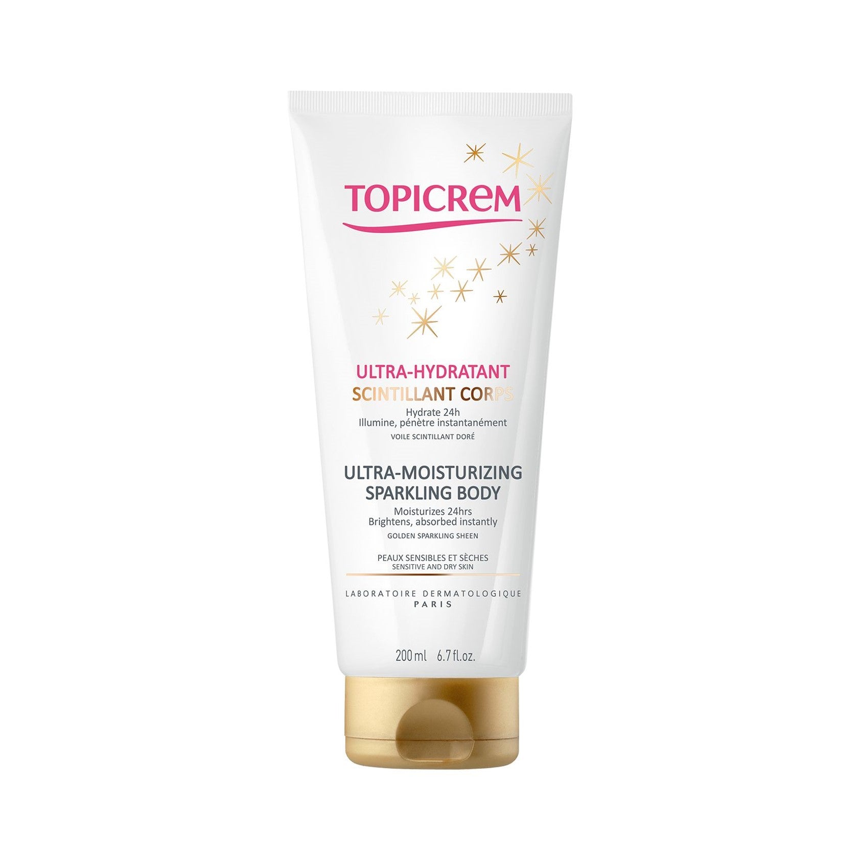 Topicrem Ultra-Moisturizing Sparkling Body 200ml- Lillys Pharmacy and Health Store
