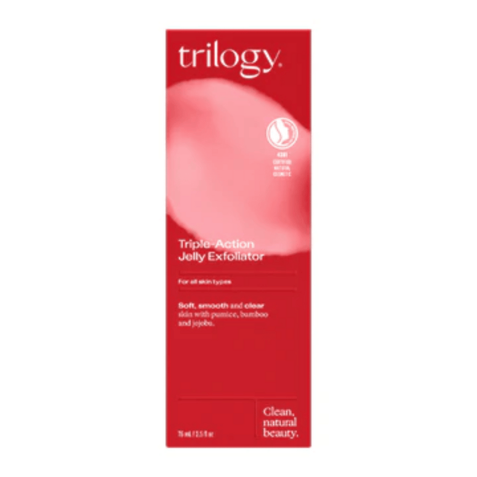 Trilogy Triple Action Jelly Exfoliator 75ml- Lillys Pharmacy and Health Store