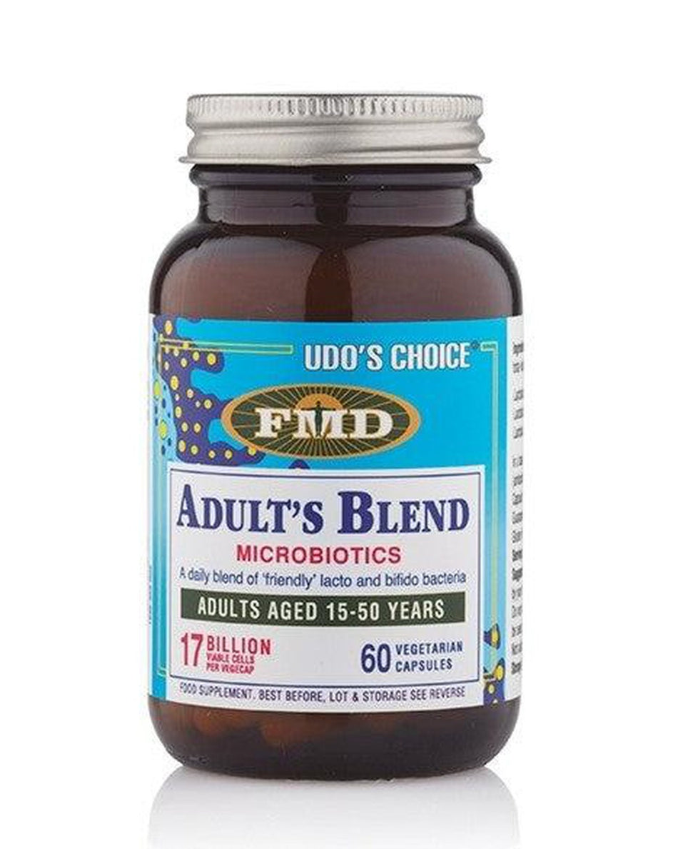 Udo's Choice Adult's Blend Microbiotic 60 Caps- Lillys Pharmacy and Health Store