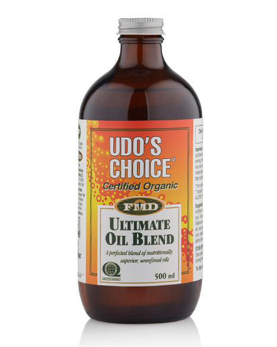 Udo's Choice Ultimate Oil Blend 500ml- Lillys Pharmacy and Health Store