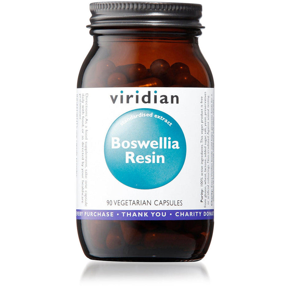 Viridian Boswellia Resin Extract 270mg 90 Veg Caps- Lillys Pharmacy and Health Store