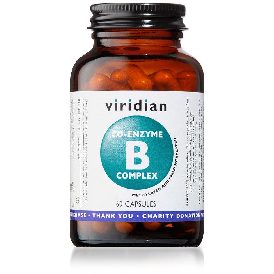 Viridian Co enzyme B Complex 60 Veg Caps- Lillys Pharmacy and Health Store