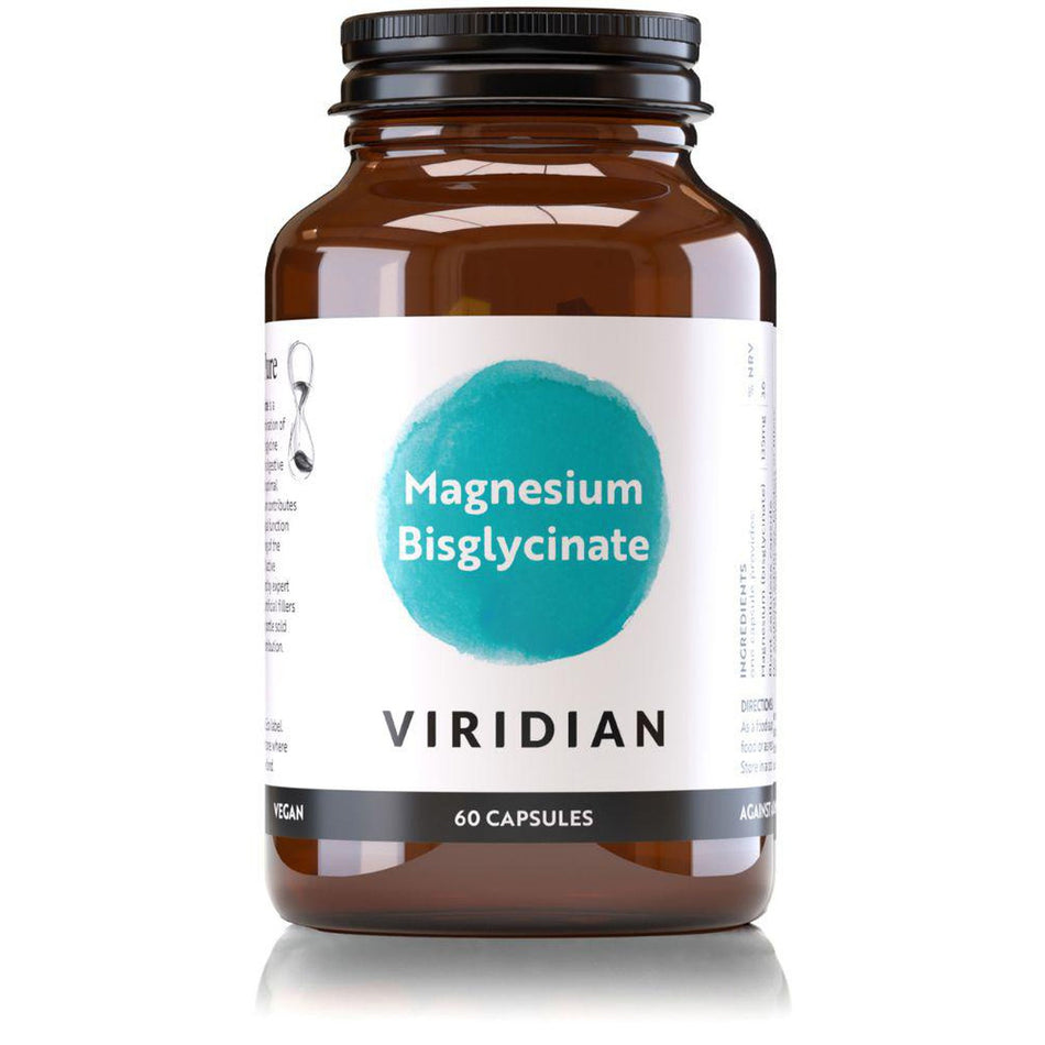 Viridian Magnesium Bisglycinate 60 Veg Caps- Lillys Pharmacy and Health Store