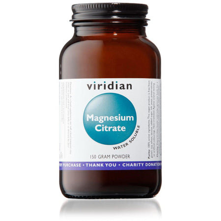 Viridian Magnesium Citrate Powder 150g- Lillys Pharmacy and Health Store