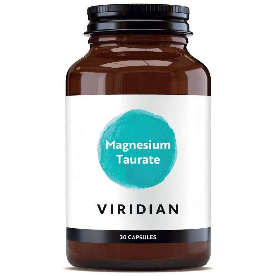 Viridian Magnesium Taurate 30 Veg Caps- Lillys Pharmacy and Health Store