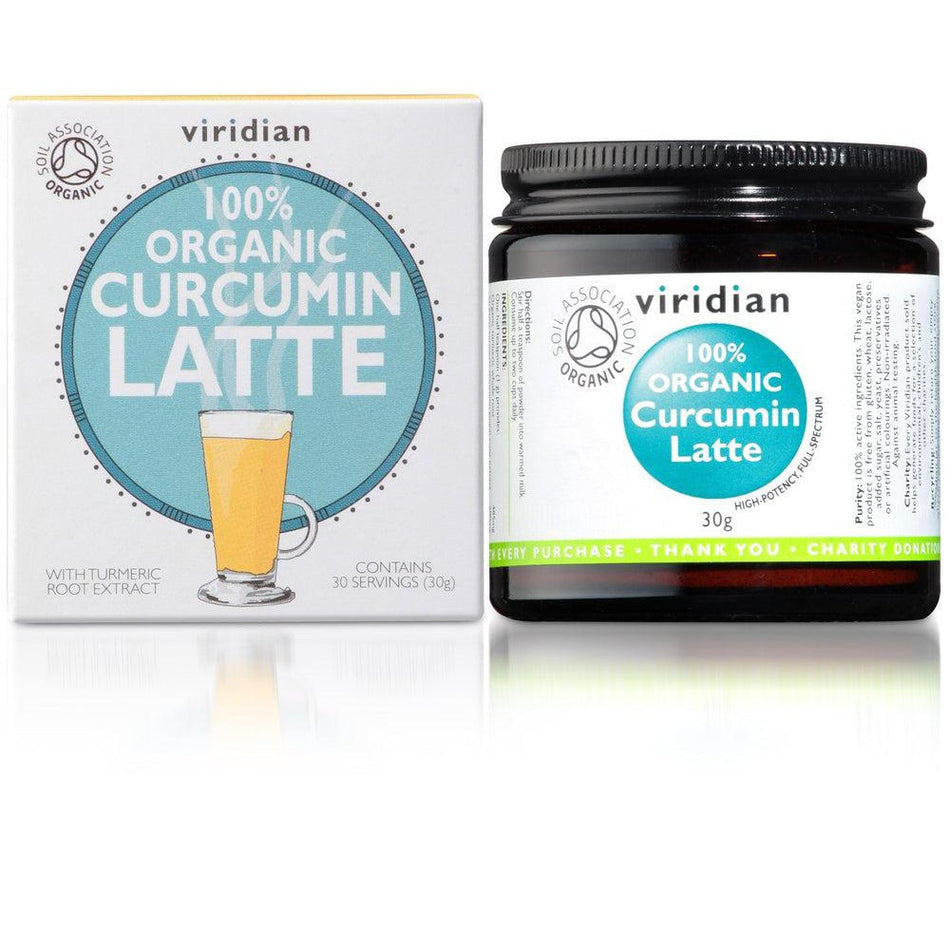 Viridian Organic Curcumin Latte 30g- Lillys Pharmacy and Health Store