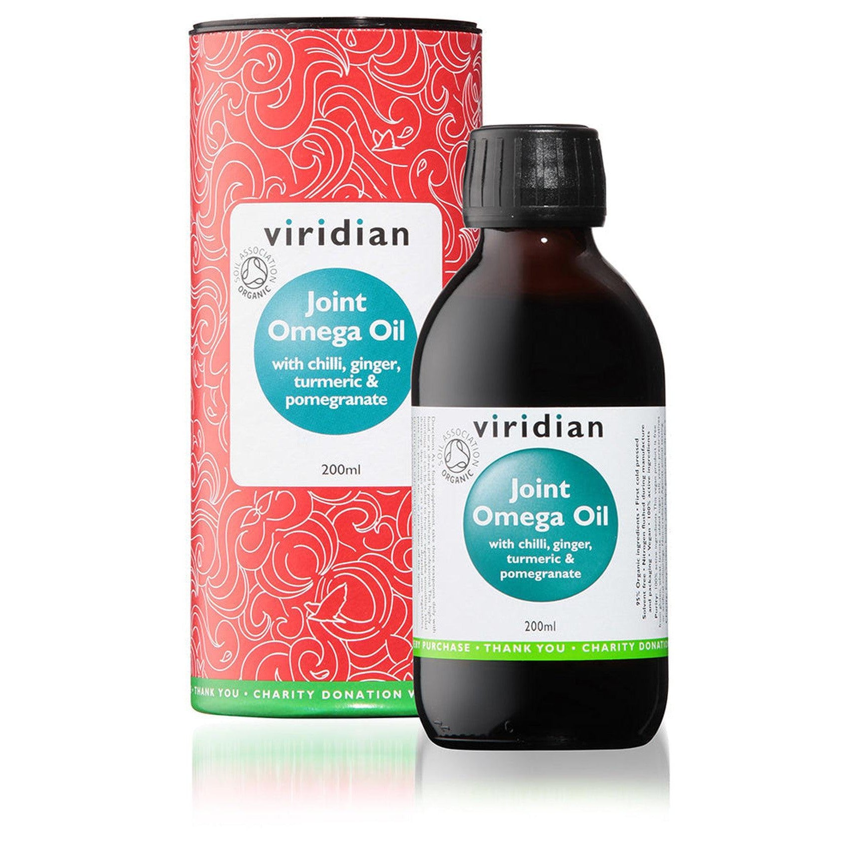 Viridian Organic Joint Omega Oil 200ml- Lillys Pharmacy and Health Store
