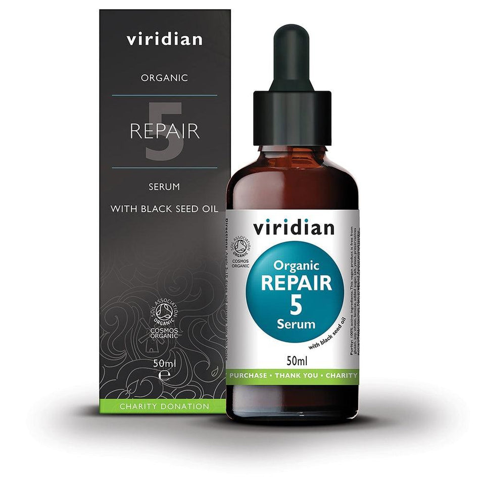 Viridian Organic Repair 5 Serum 50ml- Lillys Pharmacy and Health Store